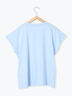 フレンチスリーブTシャツ（オフホワイト/チャコールグレー/サックスブルー/ラベンダー/Ｓグレー）｜Samansa Mos2 blue（サマンサモスモス ブルー）通販