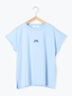 フレンチスリーブTシャツ（オフホワイト/チャコールグレー/サックスブルー/ラベンダー/Ｓグレー）｜Samansa Mos2 blue（サマンサモスモス ブルー）通販