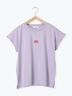 フレンチスリーブTシャツ（オフホワイト/チャコールグレー/サックスブルー/ラベンダー/Ｓグレー）｜Samansa Mos2 blue（サマンサモスモス ブルー）通販