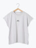 フレンチスリーブTシャツ（オフホワイト/チャコールグレー/サックスブルー/ラベンダー/Ｓグレー）｜Samansa Mos2 blue（サマンサモスモス ブルー）通販