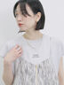 フレンチスリーブTシャツ（オフホワイト/チャコールグレー/サックスブルー/ラベンダー/Ｓグレー）｜Samansa Mos2 blue（サマンサモスモス ブルー）通販