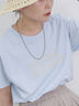 プリントTシャツ（サックスブルー）｜Samansa Mos2 blue（サマンサモスモス ブルー）通販