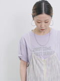 プリントTシャツ（ラベンダー）｜Samansa Mos2 blue（サマンサモスモス ブルー）通販