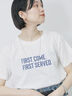プリントTシャツ（オフホワイト/チャコールグレー/サックスブルー/ラベンダー/Ｓグレー）｜Samansa Mos2 blue（サマンサモスモス ブルー）通販