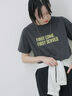 プリントTシャツ（オフホワイト/チャコールグレー/サックスブルー/ラベンダー/Ｓグレー）｜Samansa Mos2 blue（サマンサモスモス ブルー）通販
