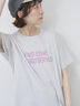 プリントTシャツ（オフホワイト/チャコールグレー/サックスブルー/ラベンダー/Ｓグレー）｜Samansa Mos2 blue（サマンサモスモス ブルー）通販