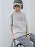 プリントTシャツ（オフホワイト/チャコールグレー/サックスブルー/ラベンダー/Ｓグレー）｜Samansa Mos2 blue（サマンサモスモス ブルー）通販