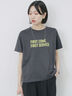プリントTシャツ（オフホワイト/チャコールグレー/サックスブルー/ラベンダー/Ｓグレー）｜Samansa Mos2 blue（サマンサモスモス ブルー）通販