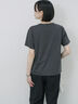 プリントTシャツ（オフホワイト/チャコールグレー/サックスブルー/ラベンダー/Ｓグレー）｜Samansa Mos2 blue（サマンサモスモス ブルー）通販