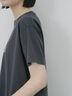 プリントTシャツ（オフホワイト/チャコールグレー/サックスブルー/ラベンダー/Ｓグレー）｜Samansa Mos2 blue（サマンサモスモス ブルー）通販