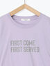 プリントTシャツ（オフホワイト/チャコールグレー/サックスブルー/ラベンダー/Ｓグレー）｜Samansa Mos2 blue（サマンサモスモス ブルー）通販