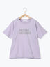プリントTシャツ（オフホワイト/チャコールグレー/サックスブルー/ラベンダー/Ｓグレー）｜Samansa Mos2 blue（サマンサモスモス ブルー）通販