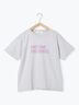プリントTシャツ（オフホワイト/チャコールグレー/サックスブルー/ラベンダー/Ｓグレー）｜Samansa Mos2 blue（サマンサモスモス ブルー）通販