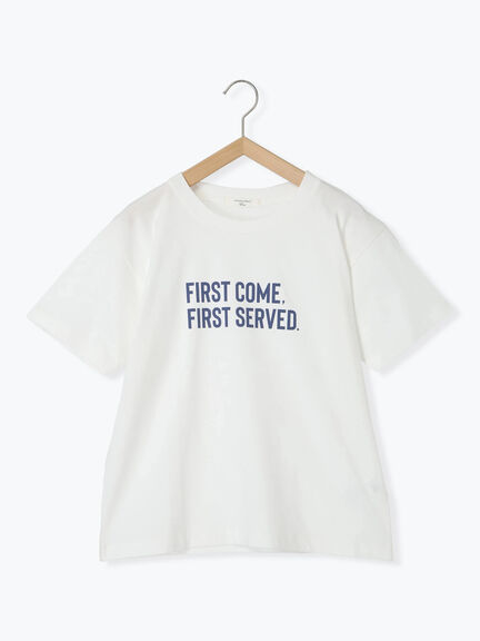 プリントTシャツ（オフホワイト/チャコールグレー/サックスブルー/ラベンダー/Ｓグレー）｜Samansa Mos2 blue（サマンサモスモス ブルー）通販