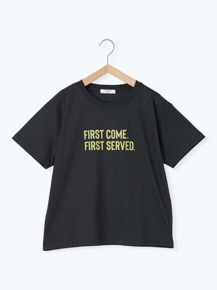 プリントTシャツ（オフホワイト/チャコールグレー/サックスブルー/ラベンダー/Ｓグレー）｜Samansa Mos2 blue（サマンサモスモス ブルー）通販