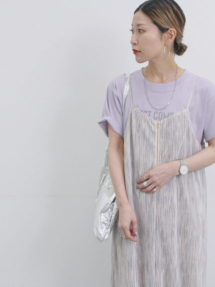 プリントTシャツ（オフホワイト/チャコールグレー/サックスブルー/ラベンダー/Ｓグレー）｜Samansa Mos2 blue（サマンサモスモス ブルー）通販