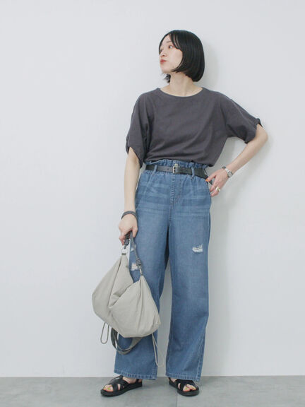 【ふっくらクッション】クロスベルトサンダル（シルバー/ブラック/ブラウン）｜Samansa Mos2 blue（サマンサモスモス ブルー）通販