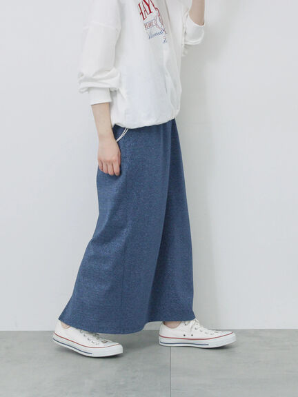 ラメナロースカート（シルバー/ブラック/ブルー）｜Samansa Mos2 blue（サマンサモスモス ブルー）通販