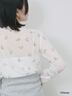 【Disney】ベイマックス/総柄シアーインナー（オフホワイト/サックスブルー）｜Samansa Mos2 blue（サマンサモスモス ブルー）通販