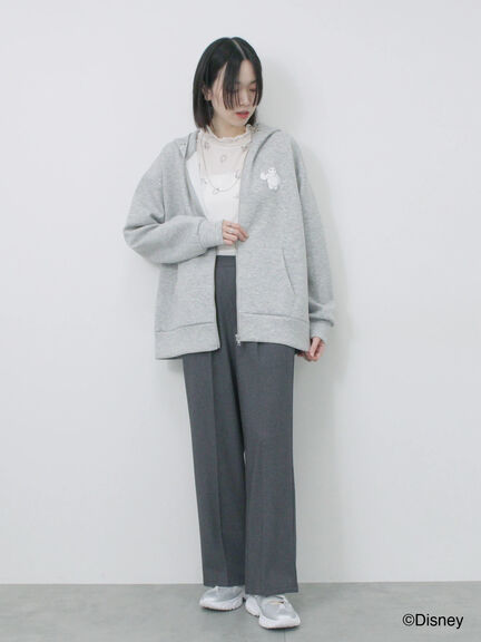 【Disney】ベイマックス/総柄シアーインナー（オフホワイト/サックスブルー）｜Samansa Mos2 blue（サマンサモスモス ブルー）通販