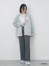 【Disney】ベイマックス/総柄シアーインナー（オフホワイト/サックスブルー）｜Samansa Mos2 blue（サマンサモスモス ブルー）通販