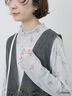 【Disney】ベイマックス/総柄シアーインナー（オフホワイト/サックスブルー）｜Samansa Mos2 blue（サマンサモスモス ブルー）通販