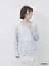 【Disney】ベイマックス/総柄シアーインナー（オフホワイト/サックスブルー）｜Samansa Mos2 blue（サマンサモスモス ブルー）通販