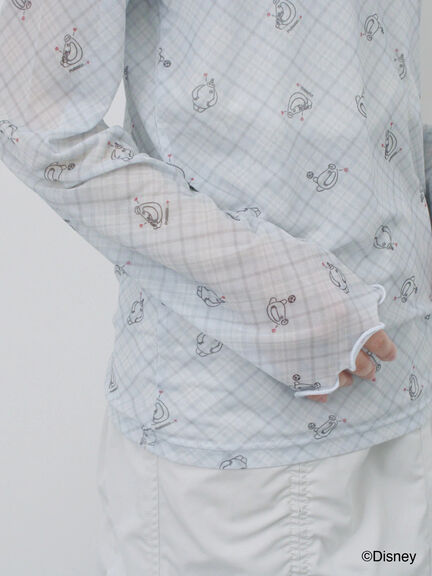 【Disney】ベイマックス/総柄シアーインナー（オフホワイト/サックスブルー）｜Samansa Mos2 blue（サマンサモスモス ブルー）通販