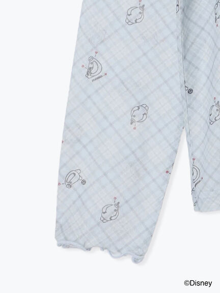 【Disney】ベイマックス/総柄シアーインナー（オフホワイト/サックスブルー）｜Samansa Mos2 blue（サマンサモスモス ブルー）通販