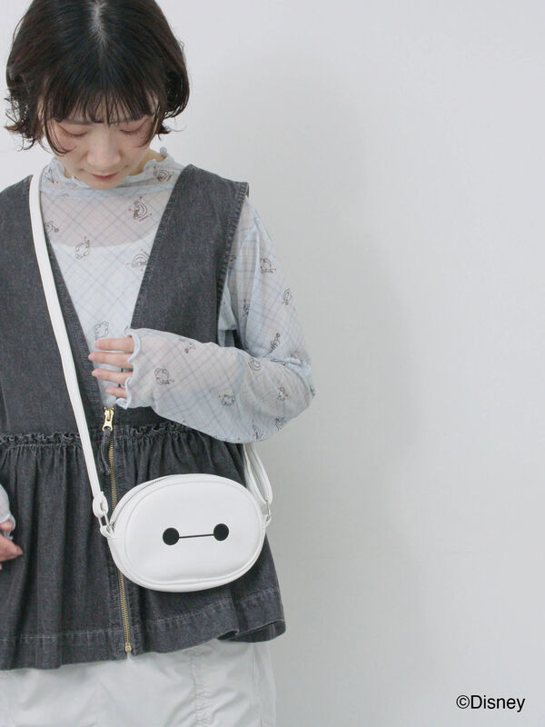 【Disney】ベイマックス/刺繍ポシェット（オフホワイト）｜Samansa Mos2 blue（サマンサモスモス ブルー）通販