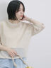 メッシュプルオーバー（キナリ）｜Samansa Mos2 blue（サマンサモスモス ブルー）通販