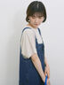【マシンウォッシャブル】麻タッチニットプルオーバー（チャコールグレー/ネイビー/キナリ）｜Samansa Mos2 blue（サマンサモスモス ブルー）通販