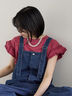 【接触冷感】フリル袖フレンチT（オフホワイト/ホワイト/ブラック/ネイビー/プラム）｜Samansa Mos2 blue（サマンサモスモス ブルー）通販