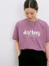 【接触冷感】ロゴプリントTシャツ（ピンク）｜Samansa Mos2 blue（サマンサモスモス ブルー）通販
