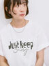 【接触冷感】ロゴプリントTシャツ（オフホワイト/グレー/ピンク/グリーン/ブルー）｜Samansa Mos2 blue（サマンサモスモス ブルー）通販