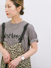 【接触冷感】ロゴプリントTシャツ（オフホワイト/グレー/ピンク/グリーン/ブルー）｜Samansa Mos2 blue（サマンサモスモス ブルー）通販