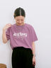 【接触冷感】ロゴプリントTシャツ（オフホワイト/グレー/ピンク/グリーン/ブルー）｜Samansa Mos2 blue（サマンサモスモス ブルー）通販