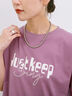 【接触冷感】ロゴプリントTシャツ（オフホワイト/グレー/ピンク/グリーン/ブルー）｜Samansa Mos2 blue（サマンサモスモス ブルー）通販