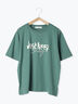 【接触冷感】ロゴプリントTシャツ（オフホワイト/グレー/ピンク/グリーン/ブルー）｜Samansa Mos2 blue（サマンサモスモス ブルー）通販