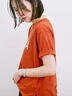 ロゴプリントTシャツ（オフホワイト/ブラック/オレンジ/ブラウン/ブルー）｜Samansa Mos2 blue（サマンサモスモス ブルー）通販