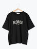 ロゴプリントTシャツ（オフホワイト/ブラック/オレンジ/ブラウン/ブルー）｜Samansa Mos2 blue（サマンサモスモス ブルー）通販