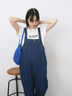 ロゴ刺繍フレンチスリーブTシャツ（オフホワイト/ブラック/オレンジ/ブラウン/ブルー）｜Samansa Mos2 blue（サマンサモスモス ブルー）通販