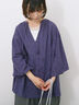 【Made in India】タッセル付ギャザーレースブラウス（オフホワイト/ブラック/パープル）｜Samansa Mos2 blue（サマンサモスモス ブルー）通販
