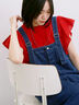 【Made in India】フリル袖レースピンタックブラウス（オフホワイト/ブラック/レッド）｜Samansa Mos2 blue（サマンサモスモス ブルー）通販
