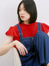 【Made in India】フリル袖レースピンタックブラウス（オフホワイト/ブラック/レッド）｜Samansa Mos2 blue（サマンサモスモス ブルー）通販