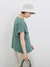 【USAコットン】フリルTシャツ（オフホワイト/ブラック/グリーン）｜Samansa Mos2 blue（サマンサモスモス ブルー）通販