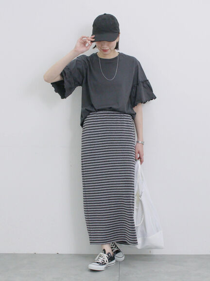 【接触冷感】ネックカバー付キャップ（ブラック/ベージュ/キャメル）｜Samansa Mos2 blue（サマンサモスモス ブルー）通販