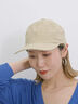 【接触冷感】ネックカバー付キャップ（ブラック/ベージュ/キャメル）｜Samansa Mos2 blue（サマンサモスモス ブルー）通販