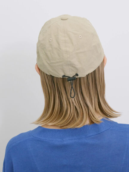 【接触冷感】ネックカバー付キャップ（ブラック/ベージュ/キャメル）｜Samansa Mos2 blue（サマンサモスモス ブルー）通販
