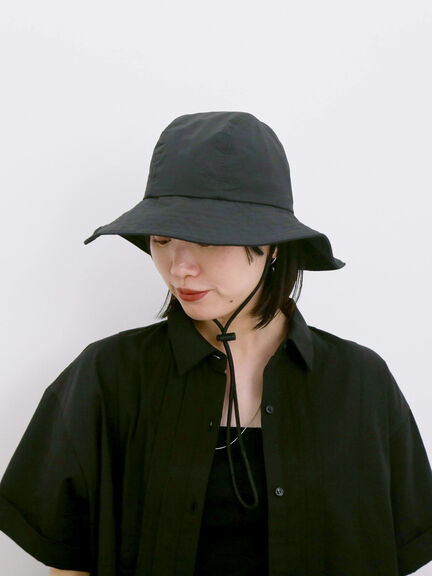 【UVカット・撥水加工】クラウン切替ハット（ブラック/カーキ/キナリ）｜Samansa Mos2 blue（サマンサモスモス ブルー）通販